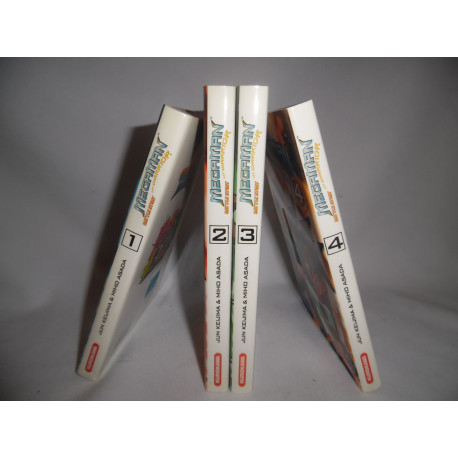 Lot mangas - Mega Man NT Warrior Battle Story- Tomes 1 à 4 - Edition Kurokawa