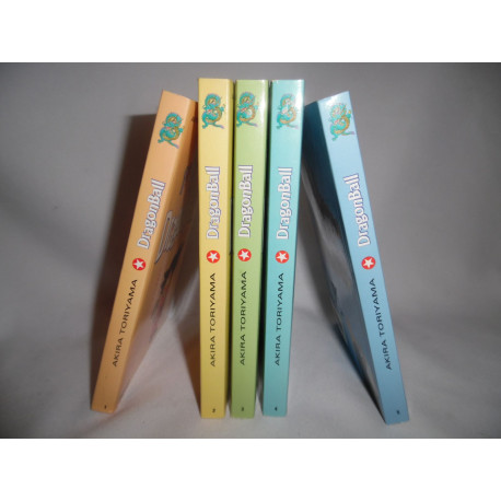 Lot mangas - Dragon Ball - Tomes 1 à 5 - Edition Glénat