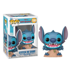 Figurine - Pop! Disney - Lilo & Stitch - Stitch dans le sable - N° 1566 - Funko