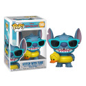 Figurine - Pop! Disney - Lilo & Stitch - Stitch avec bouée - N° 1565 - Funko