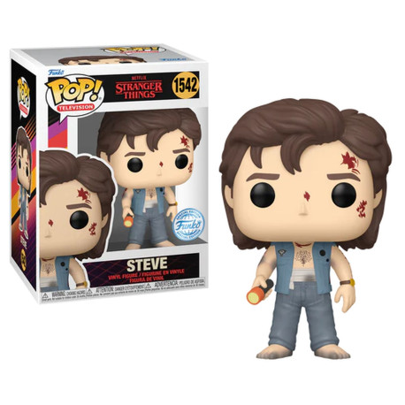 Figurine - Pop! TV - Stranger Things - Steve (Saison 4) - N° 1542 - Funko