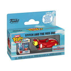 Figurine - Bitty Pop! Rides - Disney - Lilo & Stitch - The Red One - Funko