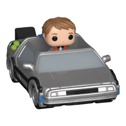Figurine - Bitty Pop! Rides - Retour vers le Futur - Delorean - Funko