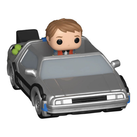 Figurine - Bitty Pop! Rides - Retour vers le Futur - Delorean - Funko