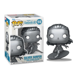 Figurine - Pop! Marvel - Les Quatre Fantastiques : Premiers pas - Surfeur d'Argent - N° 1518 - Funko