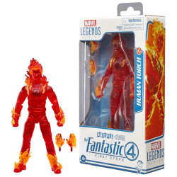 Figurine - Marvel Legends - Les Quatre Fantastiques : Premiers pas - Torche Humaine - Hasbro