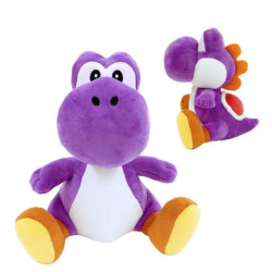 Peluche - Super Mario Bros. - Yoshi Violet - 20 cm - Together Plus