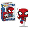 Figurine - Pop! Marvel - Spider-Man avec chien - N° 1449 - Funko