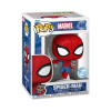 Figurine - Pop! Marvel - Spider-Man avec chien - N° 1449 - Funko
