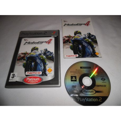 Jeu Playstation 2 - Moto GP 4 (Platinum) - PS2