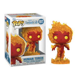 Figurine - Pop! Marvel - Les Quatre Fantastiques : Premiers pas - La Torche Humaine - N° 1517 - Funko