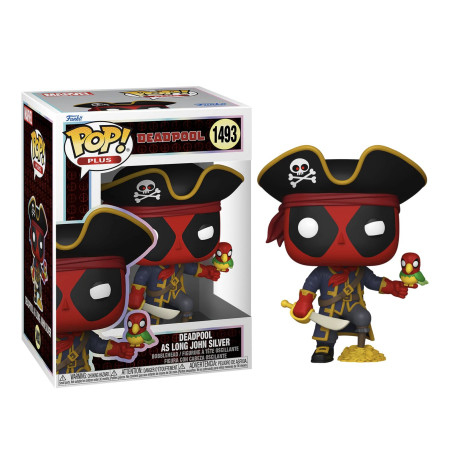 Figurine - Pop! Plus - Marvel - Deadpool - Deadpool as Long John Silver - N° 1493 - Funko