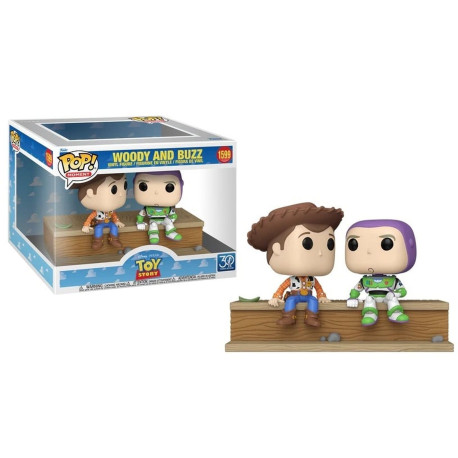 Figurine - Pop! Disney - Toy Story - Woody & Buzz - N° 1599 - Funko