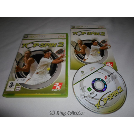 Jeu Xbox 360 - Top Spin 2