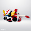 Tirelire - Goldorak - Grendizer Spacer Soucoupe - Plastoy