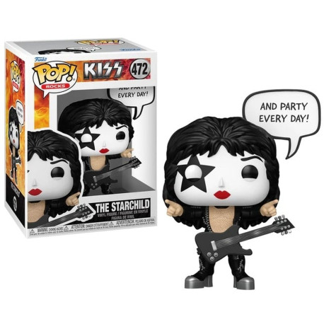 Figurine - Pop! Rocks - Kiss - The Starchild - N° 472 - Funko