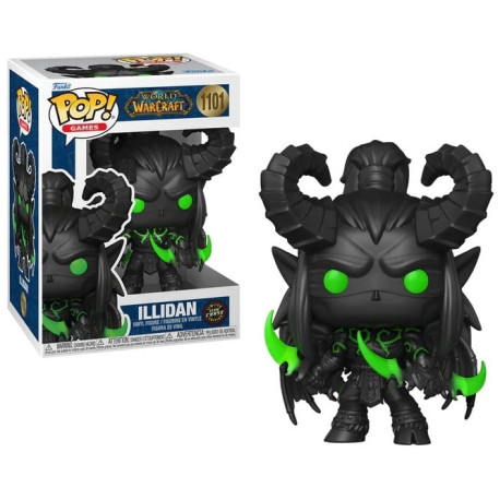 Figurine - Pop! Games - World of Warcraft - Illidan (Chase) - N° 1101 - Funko