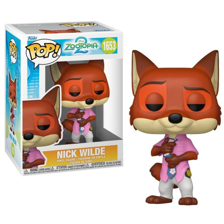 Figurine - Pop! Disney - Zootopie 2 - Nick Wilde - N° 1653 - Funko