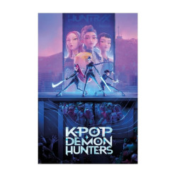 Poster - K-POP Demon Hunters - Key Art - 61 x 91 cm - Pyramid International