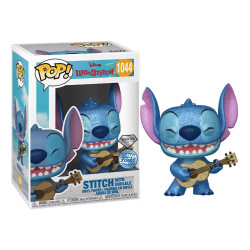 Figurine - Pop! Disney - Lilo & Stitch - Stitch with Ukulele (Diamond) - N° 1044 - Funko