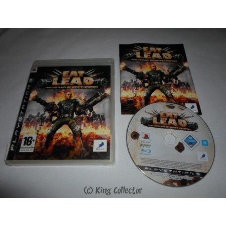 Jeu Playstation 3 - Eat Lead : The Return of Matt Hazard - PS3