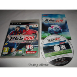 Jeu Playstation 3 - Pro Evolution Soccer 2010 - PES 2010 - PS3
