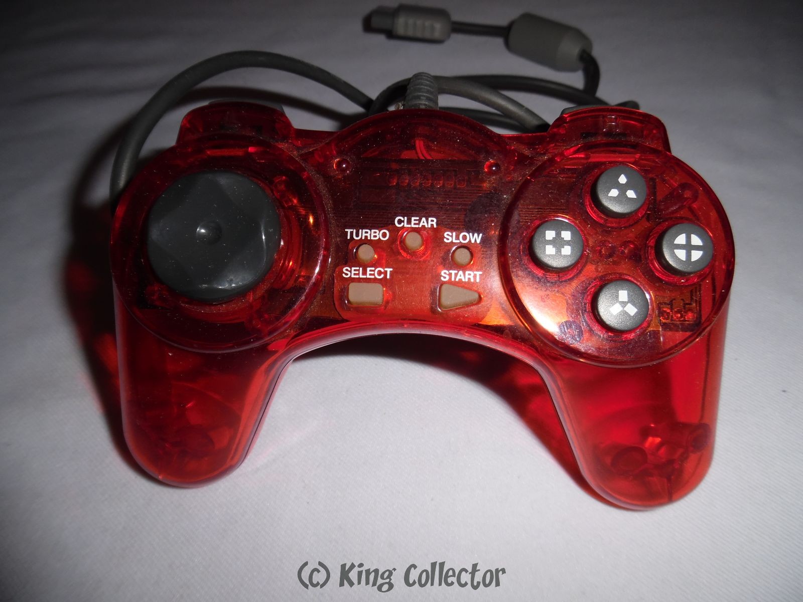 Manette PS1 Turbo Pad - Non Officielle Mais Fonctionnelle, Avec Modes Turbo/Clear/Slow