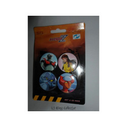 Badge - Mazinger Z - Set A - 4 pin's / badges - SD Toys