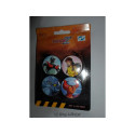 Badge - Mazinger Z - Set A - 4 pin's / badges - SD Toys