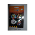 Badge - Mazinger Z - Set B - 4 pin's / badges - SD Toys