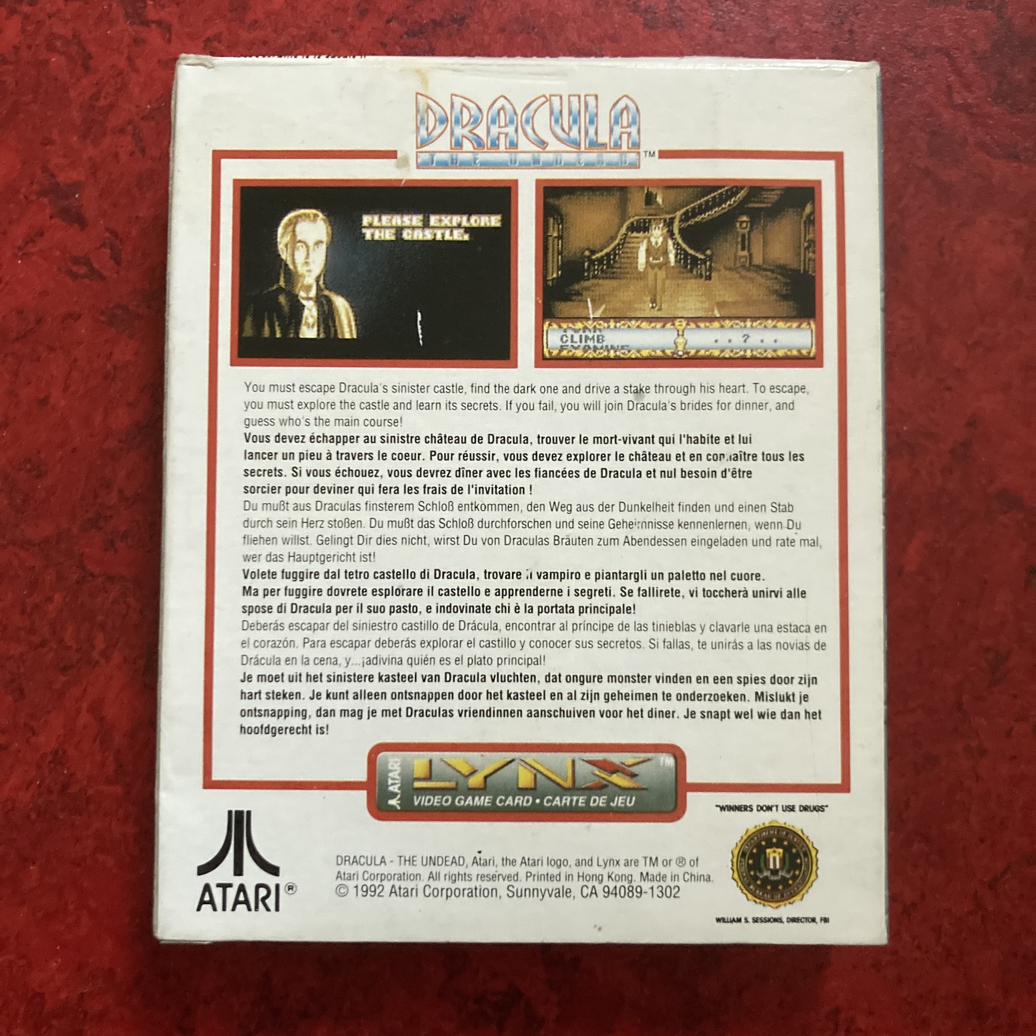 Dracula : The Undead (Atari Lynx)