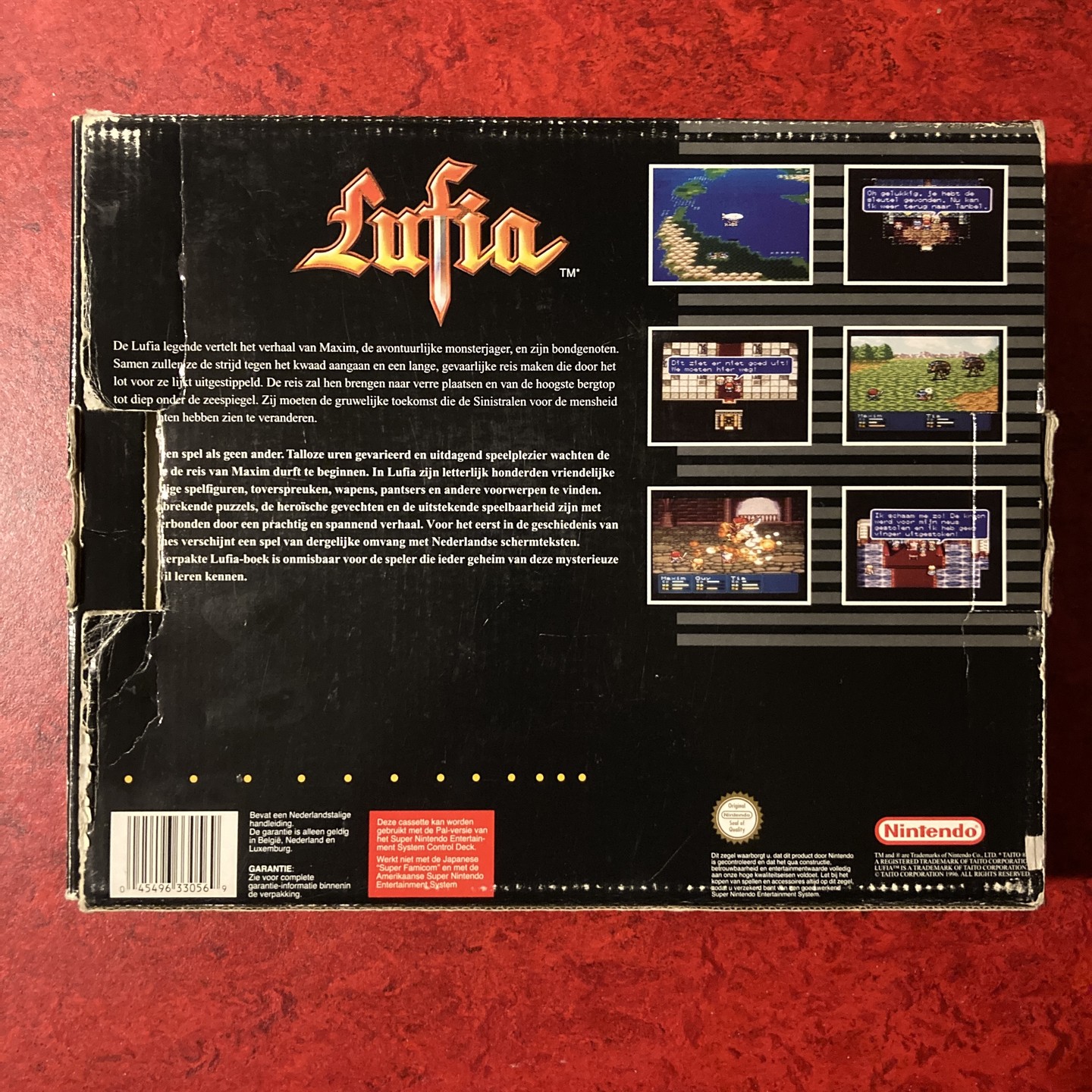 Lufia – PAL version (Super Nintend