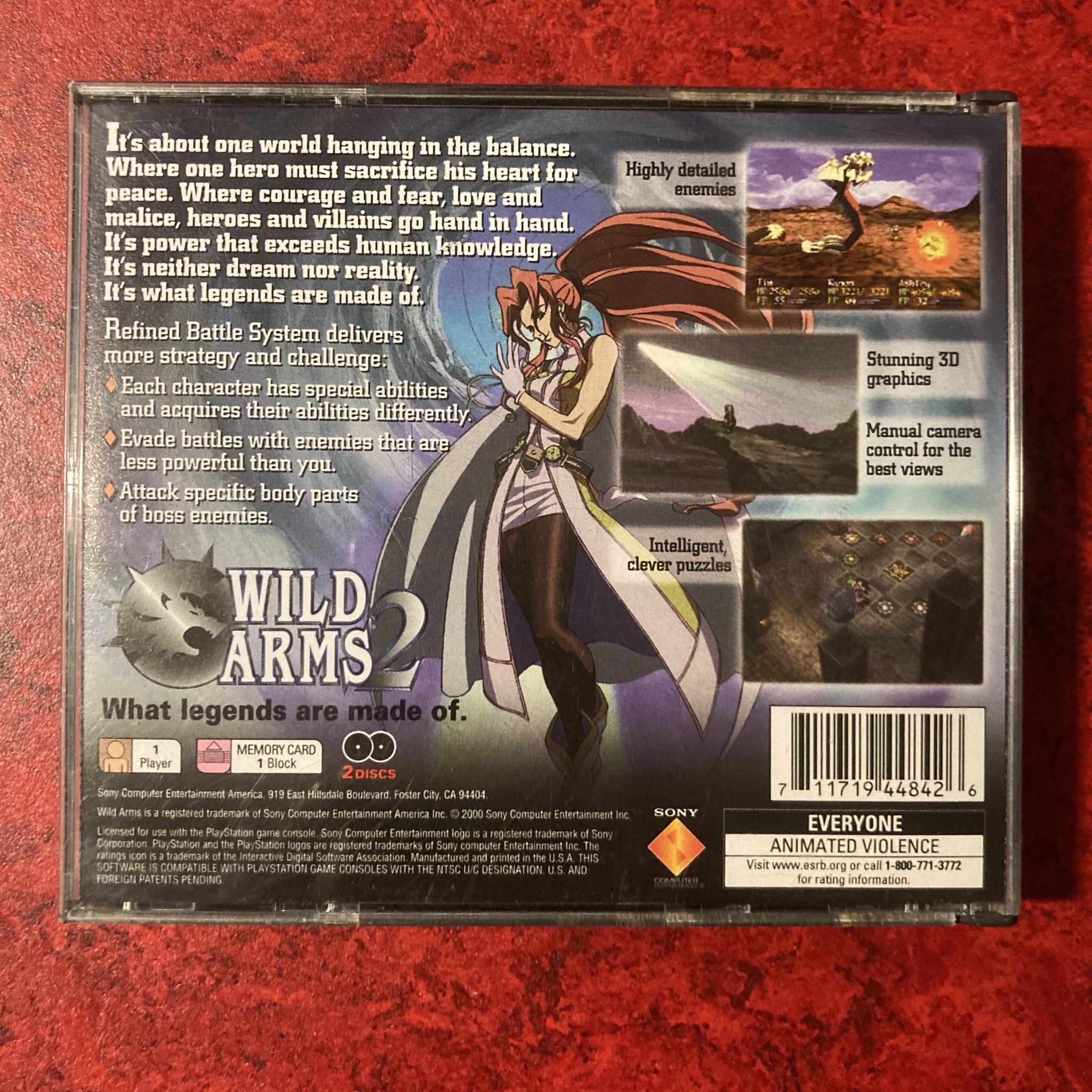 Wild Arms 2 / Wild Arms 2nd Ignition (PlayStation)