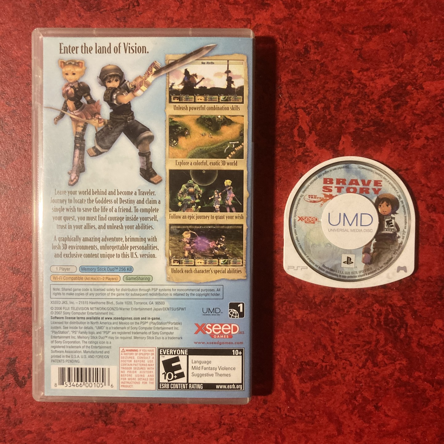 Brave Story New Traveller - PSP