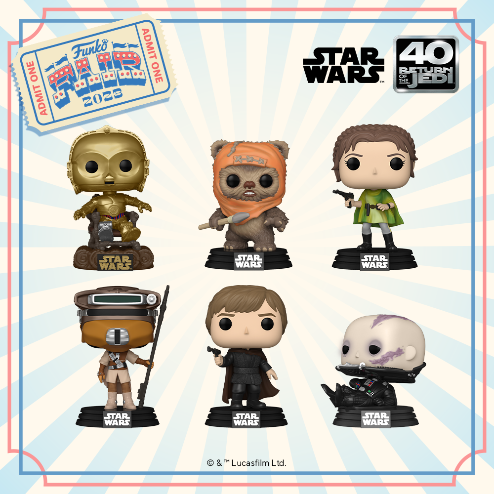 Funko Fair 2023 - POP Star Wars le Retour du Jedi