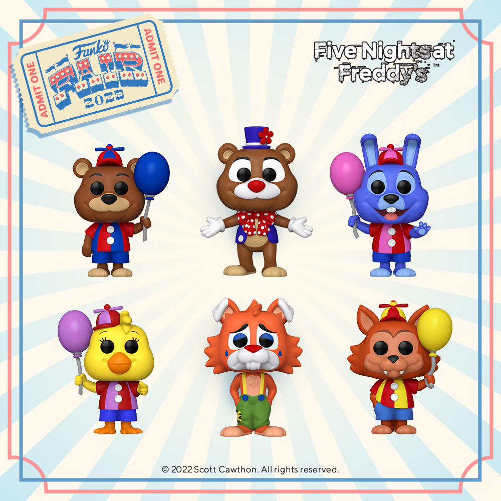 Funko Fair 2023 - FNAF POP