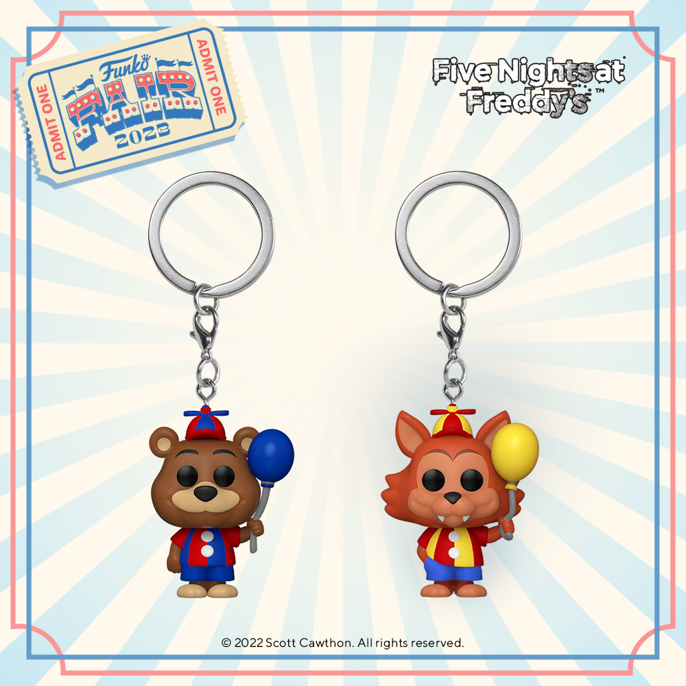 Funko Fair 2023 - FNAF POP Keychain