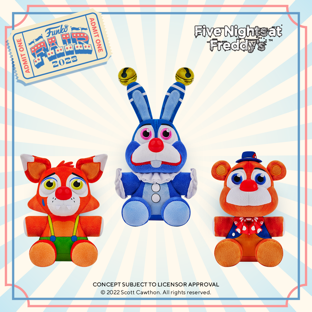 Funko Fair 2023 - FNAF Peluche Circus