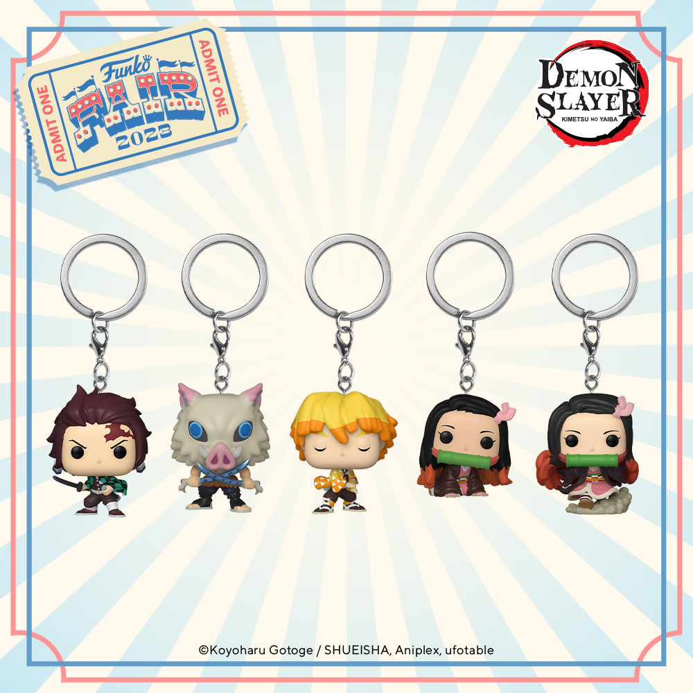 Funko Fair 2023 - POP Keychain Demon Slayer