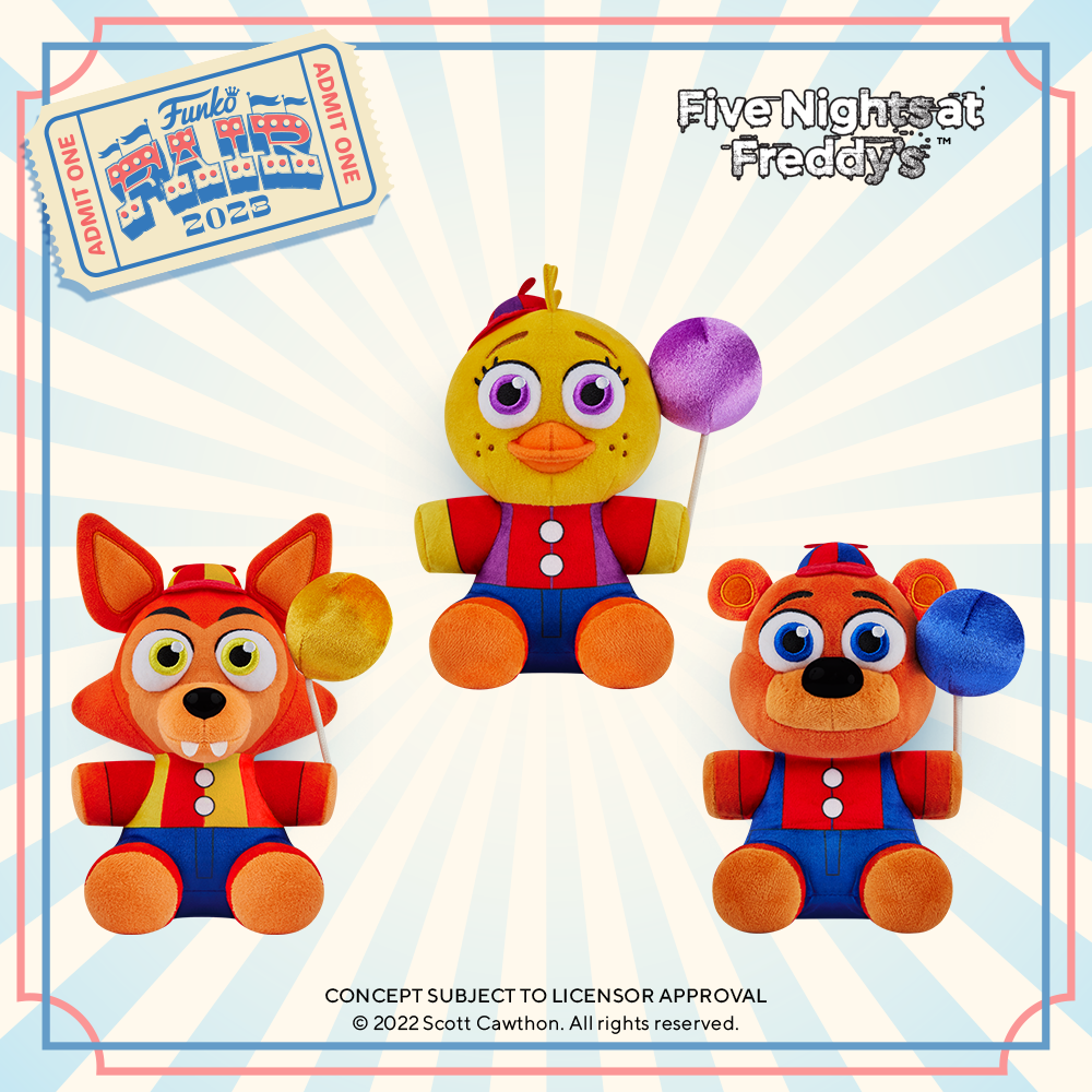 Funko Fair 2023 - FNAF Peluches Balloon