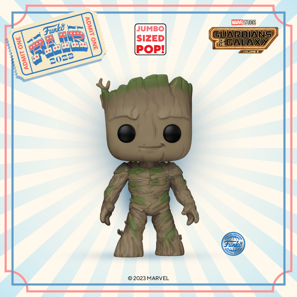 Funko Fair 2023 - POP Gardiens de la Galaxie 3 Groot