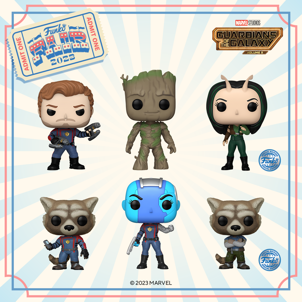 Funko Fair 2023 - POP Gardiens de la Galaxie 3