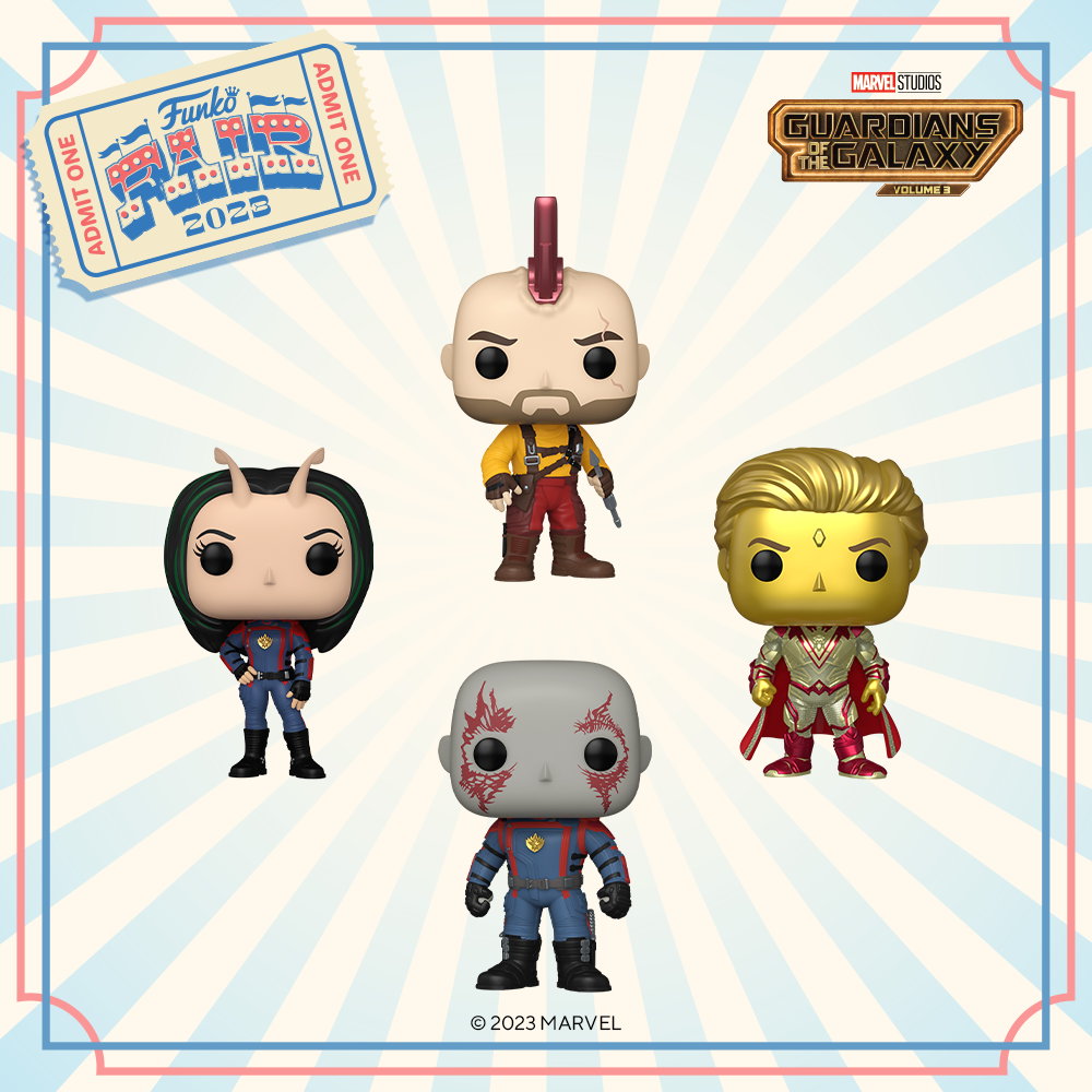 Funko Fair 2023 - POP Les Gardiens de la Galaxie 3