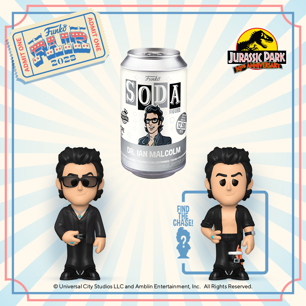 Funko Fair 2023 - SODA Ian Malcom