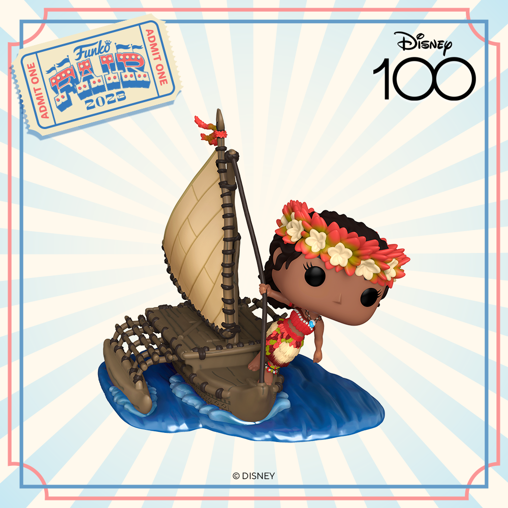 Funko Fair 2023 - POP Vaiana sur son bateau