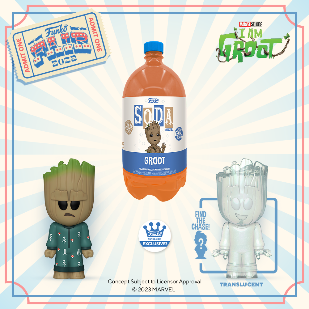 Funko Fair 2023 - SODA I am Groot