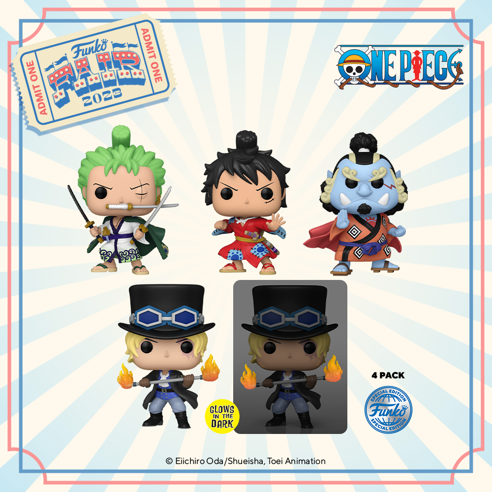 Funko Fair 2023 - Pack POP One Piece