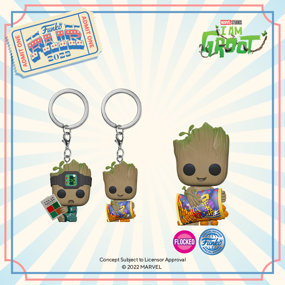 Funko Fair 2023 - POP Je s'appelle Groot