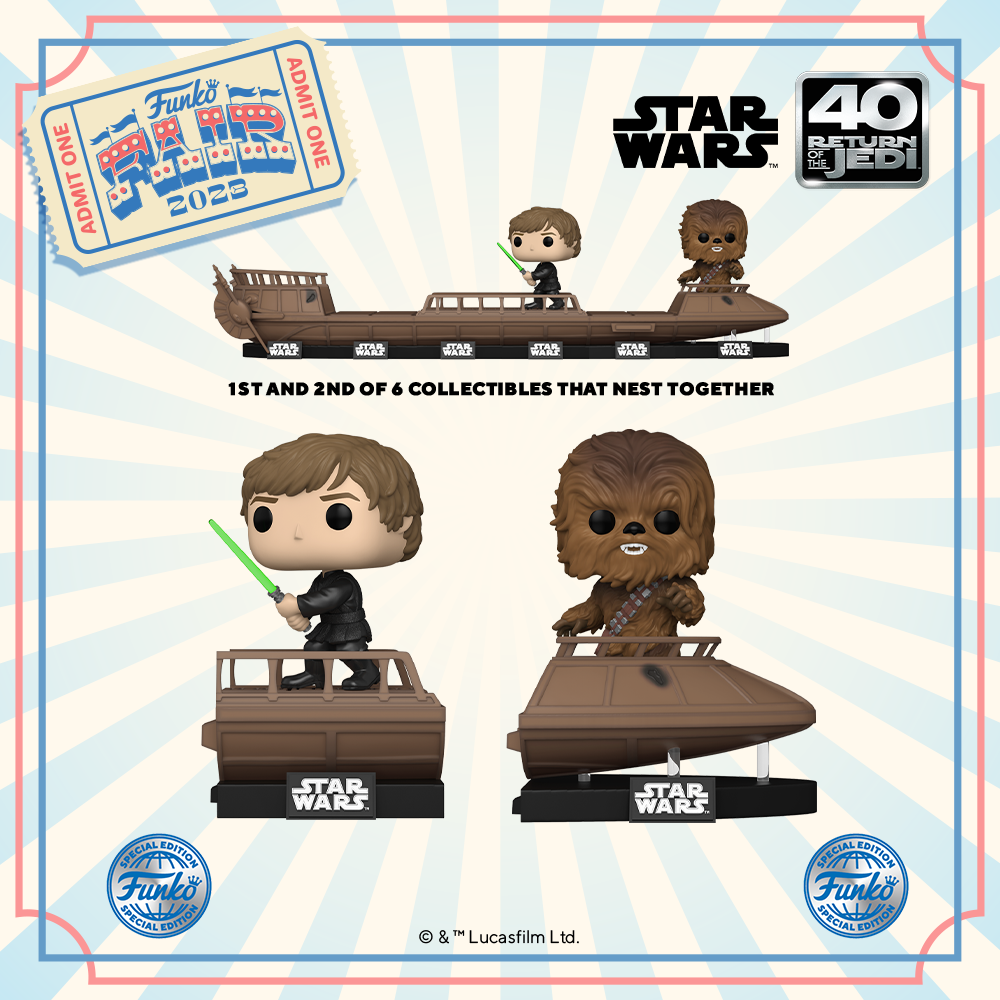 Funko Fair 2023 - POP Star Wars Vaisseau de Jabba