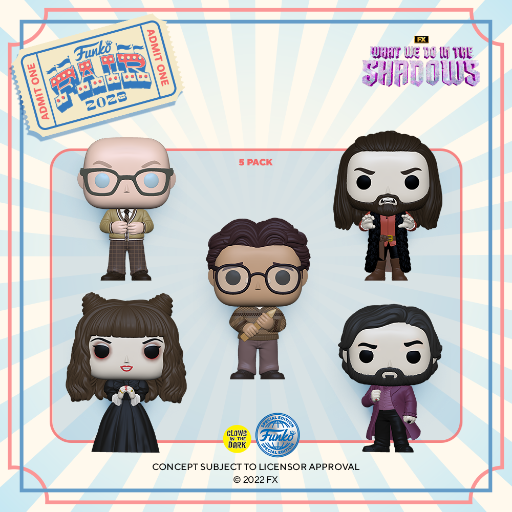 Funko Fair 2023 - POP We Do in the Shadows Pack